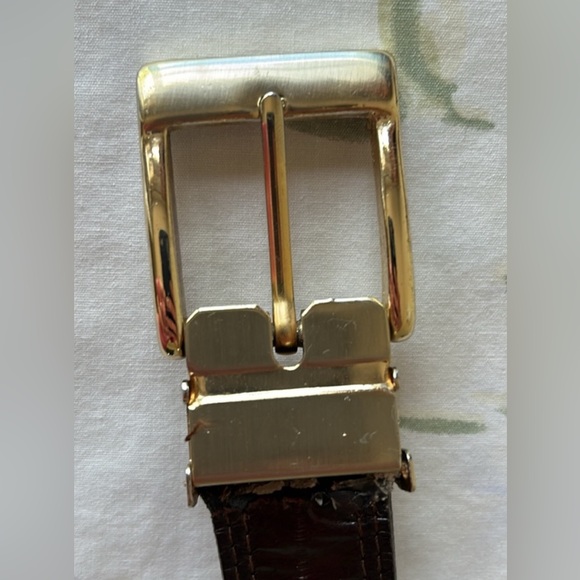 Vintage Genuine Eel Skin Belt - Picture 9 of 13